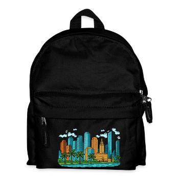 Ville de Miami - Sac à dos Enfant - noir - Devant