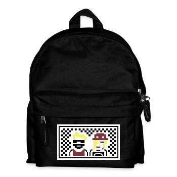 PETSCII: the band band - Kids' Backpack - black - Front