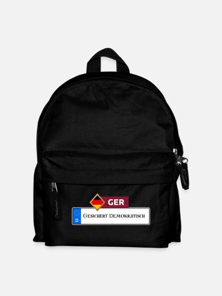 Secured Democratic 2.0 | Gift - Kids' Backpack - black