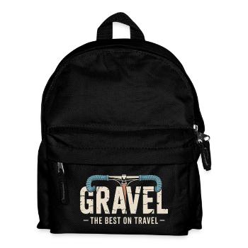 Vélo de gravier - Le meilleur du voyage - Sac à dos Enfant - noir - Devant