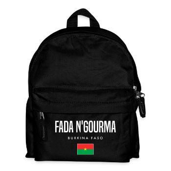 Fada N'gourma Burkina Faso - Sac à dos Enfant - noir - Devant