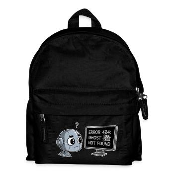 Error 404: Ghost Not Found - Kids' Backpack - black - Front