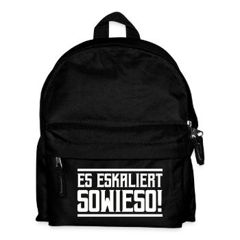 De toute façon, ça s’intensifie ! - Sac à dos Enfant - noir - Devant