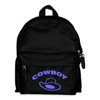 COWBOY - Kinder Rucksack - Schwarz - Vorne