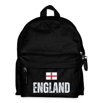 Drapeau de l’Angleterre, patriote anglais - Sac à dos Enfant - noir - Devant