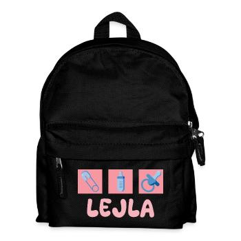 Lejla comme sucette - Sac à dos Enfant - noir - Devant