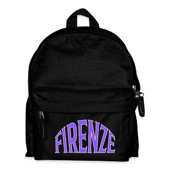 Firenze Florenz - Kinder Rucksack - Schwarz - Vorne