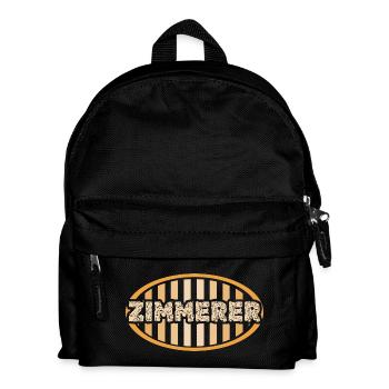 carpenter - Kids' Backpack - black - Front