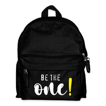 Be the one! - Kids' Backpack - black - Front
