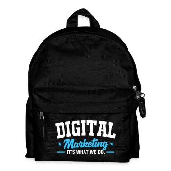 Responsable du marketing digital - Sac à dos Enfant - noir - Devant