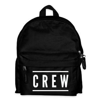 crew_linie- - Kids' Backpack - black - Front