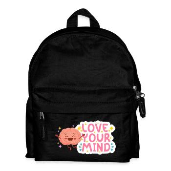 Liebe deinen Geist - Kinder Rucksack - Schwarz - Vorne