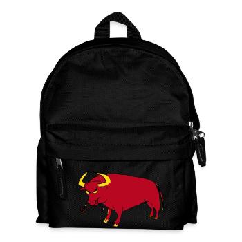 Taureau Basque - Sac à dos Enfant - noir - Devant