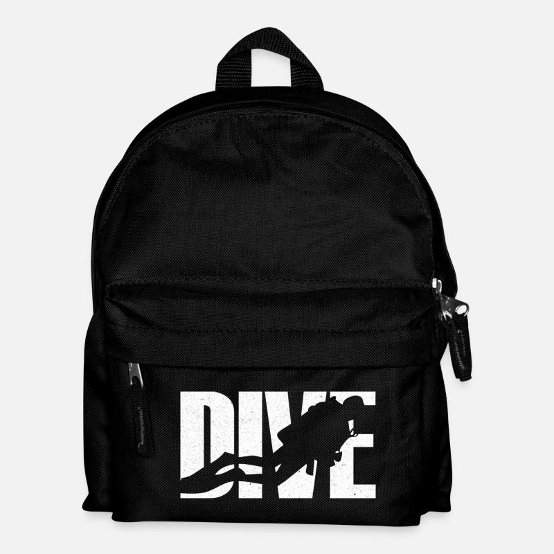 Plongeur - Sac à dos Enfant - noir