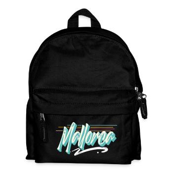 Mallorca - Kinder Rucksack - Schwarz - Vorne