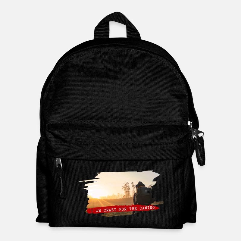 Fou pour le Camino - Sac à dos Enfant - noir