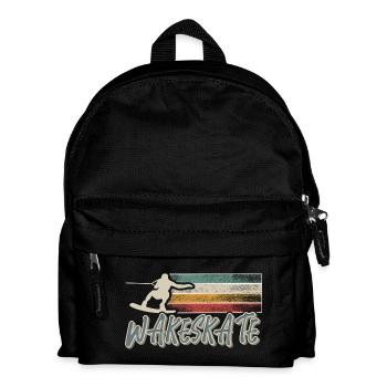 Wakeskaten Wakeskating Wakeskater Wakeboard - Sac à dos Enfant - noir - Devant