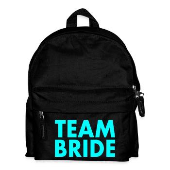 Team bride - Kinder Rucksack - Schwarz - Vorne