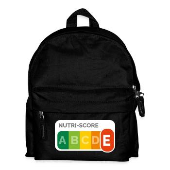 Nutri score E - Sac à dos Enfant - noir - Devant