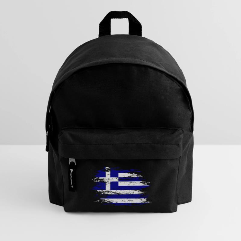 Drapeau de la Grèce utilisé Sac à dos Enfant