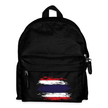 Thailand flag used - Kids' Backpack - black - Front