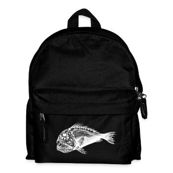 Fish of life! - Monster Fish Fishing T-Shirt - Kids' Backpack - black - Front
