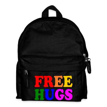 Free hugs lgbt - Kinder Rucksack - Schwarz - Vorne
