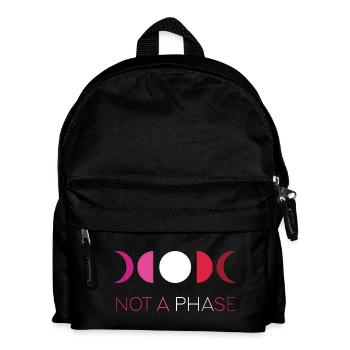 LGBTQ Pride Month - Keine Phase - Lesbisch - Kinder Rucksack - Schwarz - Vorne