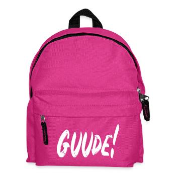 Guude! - Kinder Rucksack - Fuchsia - Vorne