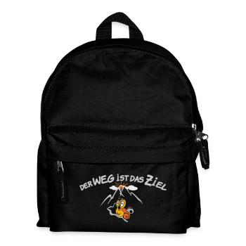 Wandern - Kinder Rucksack - Schwarz - Vorne