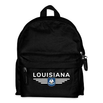 Louisiana Fan T-Shirt – Perfekt für Fans! - Kinder Rucksack - Schwarz - Vorne