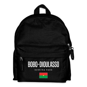 Bobo-Dioulasso Burkina Faso - Sac à dos Enfant - noir - Devant
