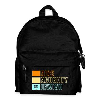 Hanukkah Chanukkah Hanukah - Kids' Backpack - black - Front