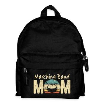 Fanfare Maman Rétro Vintage Music Design - Sac à dos Enfant - noir - Devant