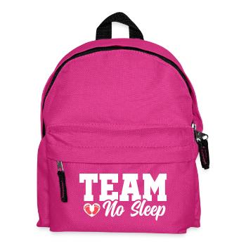 Team No Sleep - Kinder Rucksack - Fuchsia - Vorne
