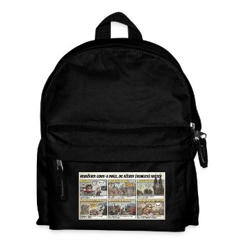 Kölner Guide: 6 Dinge Die Kölner nicht mögen - Kinder Rucksack - Schwarz - Vorne
