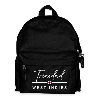 Trinidad and Tobago - West Indies - Caribbean - Kids' Backpack - black - Front