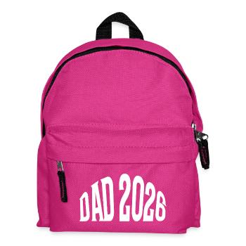 Dad 2026 - Kids' Backpack - fuchsia - Front