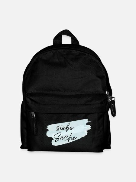 seventh thing - Kids' Backpack - black
