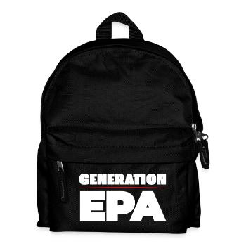Generation EPA - Kinder Rucksack - Schwarz - Vorne