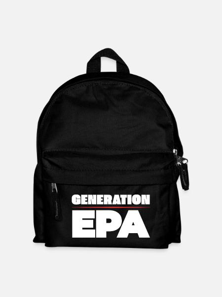 Generation EPA - Kinder Rucksack - Schwarz