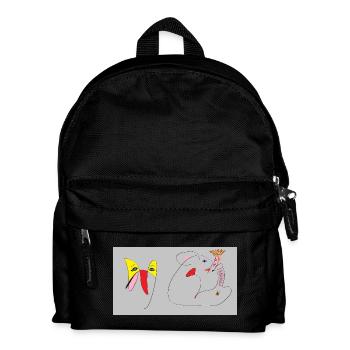 An Awkward First Date - Kids' Backpack - black - Front