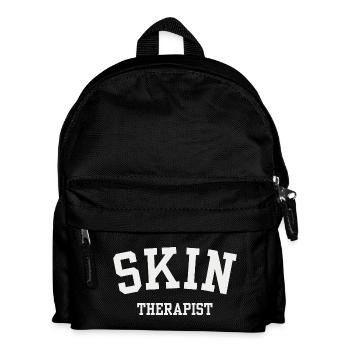 Hautpflegegeschenk von Kosmetikerin und Hauttherapeuten - Kinder Rucksack - Schwarz - Vorne