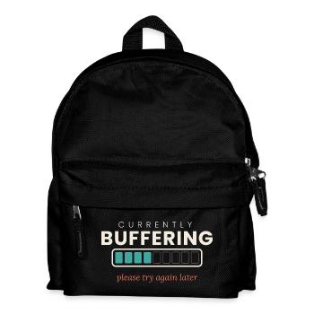 Momentan puffert – bitte versuchen Sie es später noch einmal - Kinder Rucksack - Schwarz - Vorne