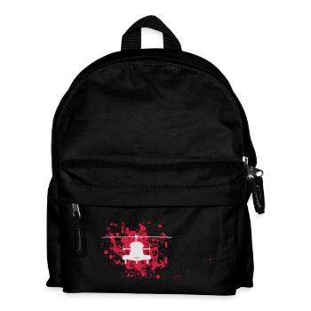 Helicopter in the blood - Kids' Backpack - black - Front