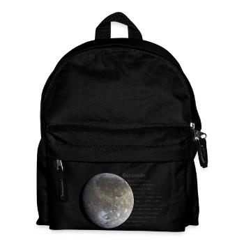 Ganymede - Kinder Rucksack - Schwarz - Vorne