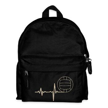 Cadeau Heartbeat Volley-ball - Sac à dos Enfant - noir - Devant