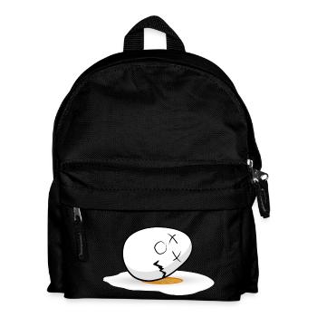 Frohe Ostern Osterei - Kinder Rucksack - Schwarz - Vorne
