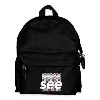See - Kids' Backpack - black - Front
