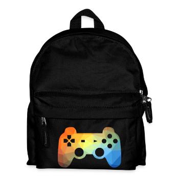 Contrôleur de jeu coloré - Sac à dos Enfant - noir - Devant